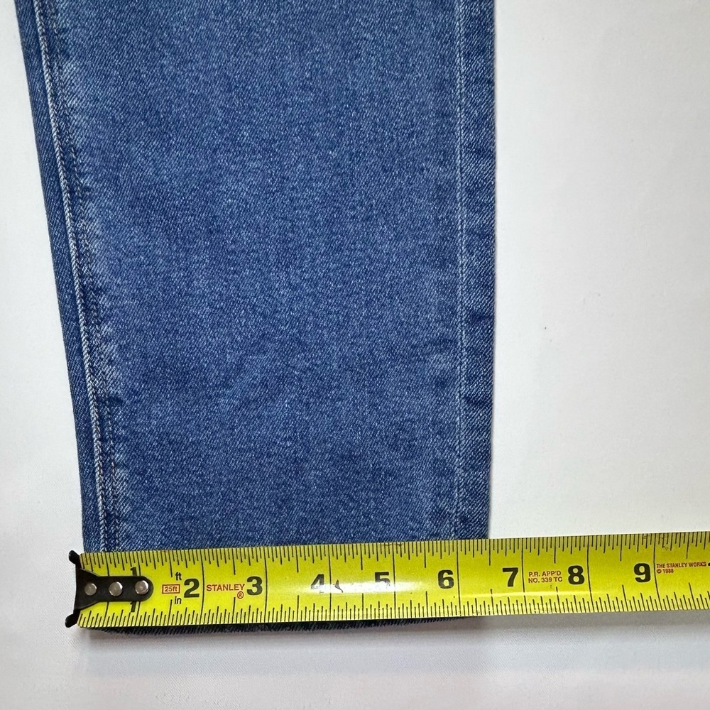 American Eagle highest rise mom Jeans size 6 regular high waist stretch denim - Picture 9 of 12